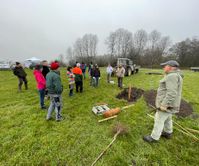 Gartenbauverein  Bobingen - Pflanzung Streuobstwiese 2021