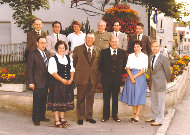 Vorstandschaft 1986